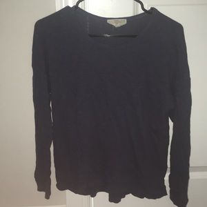 Blue long sleeve Tee